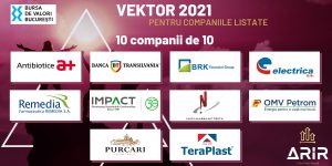 ARIR Rezultate VEKTOR 2021 10 companii de 10 - romania durabila
