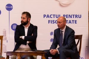 Radu Burnete Director Executiv Confederatia Patronala Concordia Gabriel Sincu Country Director TMF Romania pactul pentru fiscalitate - romania durabila