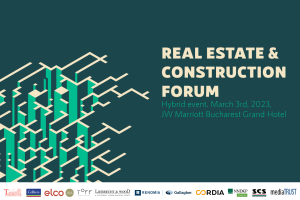 cover Real Estate & Construction Forum 2023 romania durabila