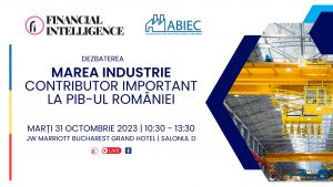MAREA INDUSTRIE – CONTRIBUTOR IMPORTANT LA PIB-UL ROMÂNIEI 31 octombrie 2023 - romania durabila