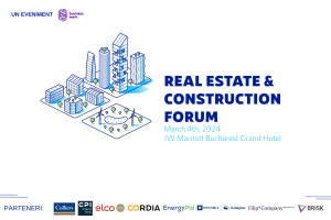 Real Estate Construction Forum 2024 romania durabila