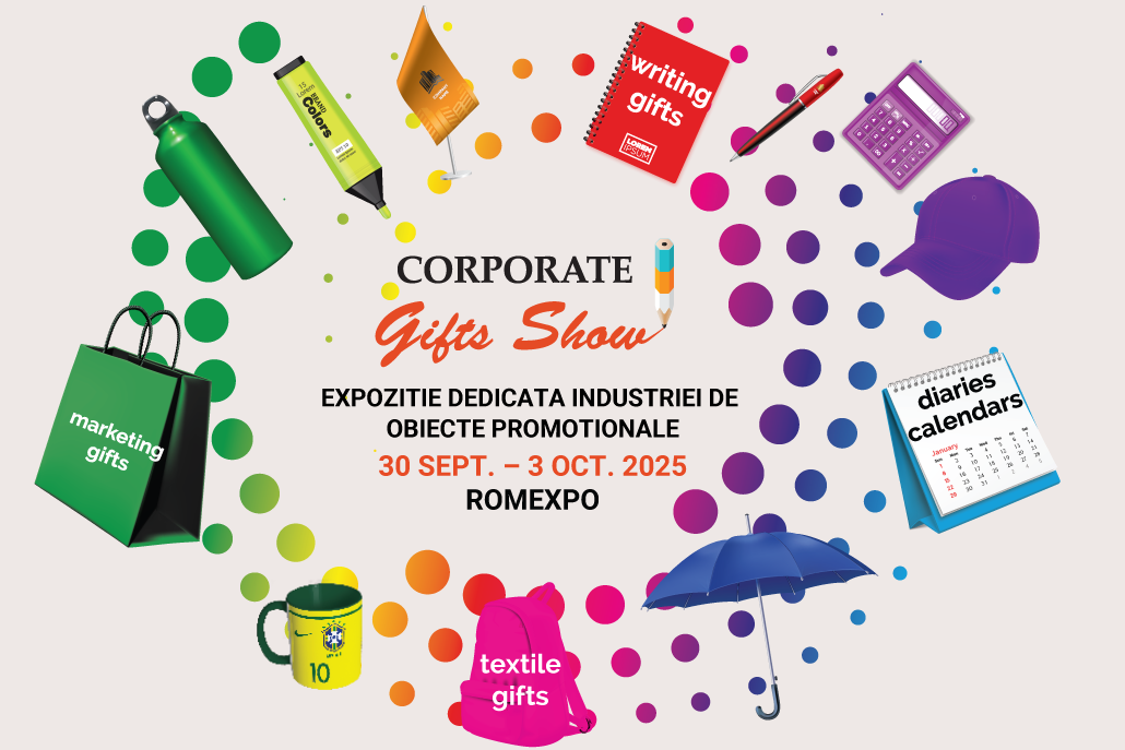 Mâine se deschide Corporate Gifts Show! O ediție plină de inovație și soluții de personalizare