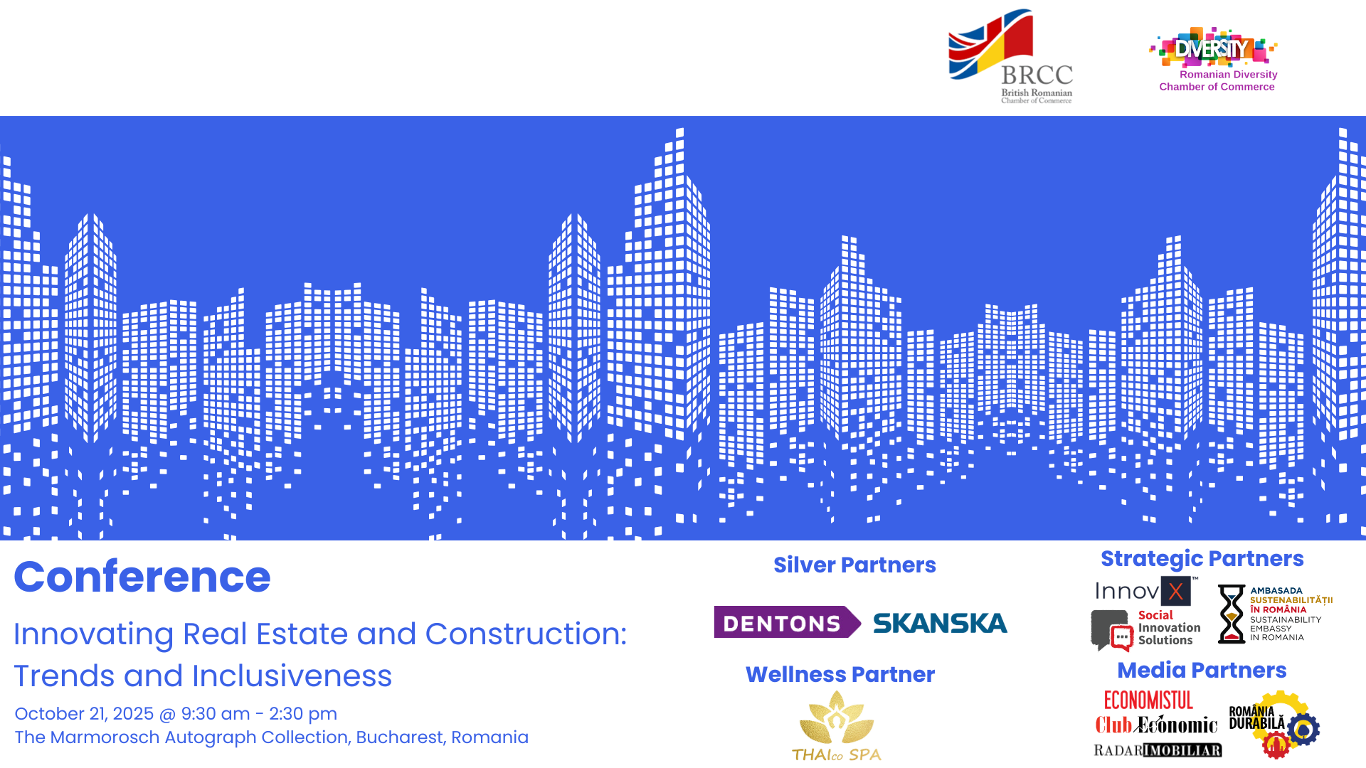 Press Release: Innovating Real Estate & Construction: Trends and Inclusiveness 2025