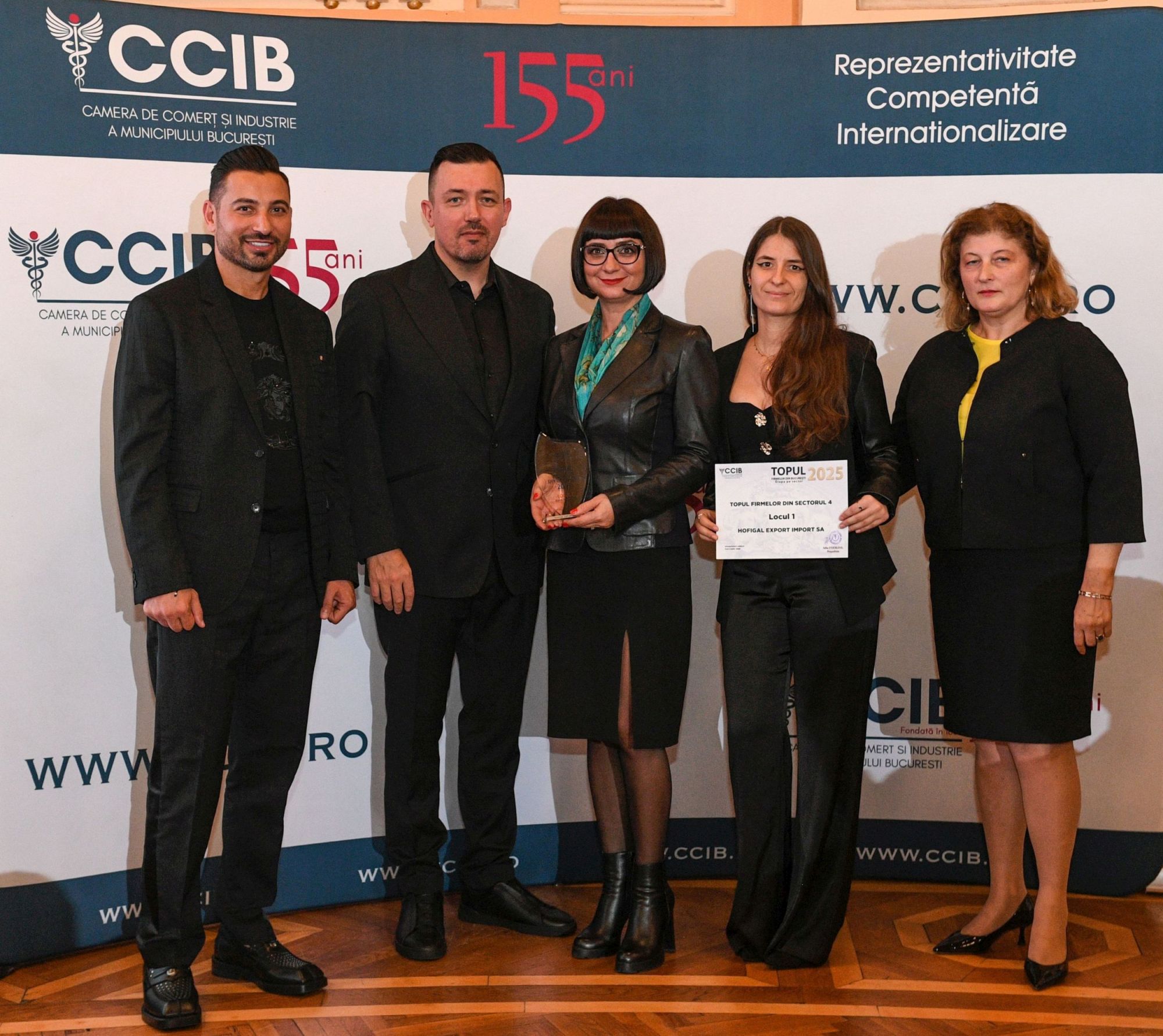 Cele mai performante firme din sectoarele 3 și 4, premiate de Camera București