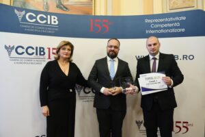 Excelența în afaceri premiată de CCIB la Topul firmelor din București romania durabila