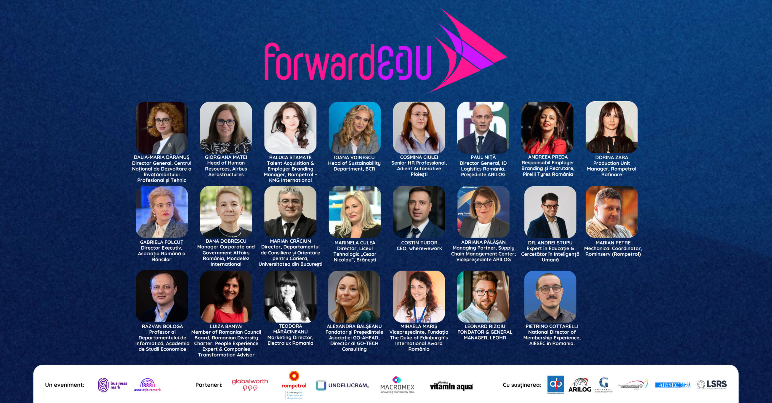 Prima ediție a ForwardEdu: Peste 20 de lideri din mediul de business și educațional discută despre piața muncii de azi și de mâine, despre adaptare și colaborare