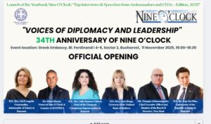 Voices of Diplomacy and Leadership romania durabila