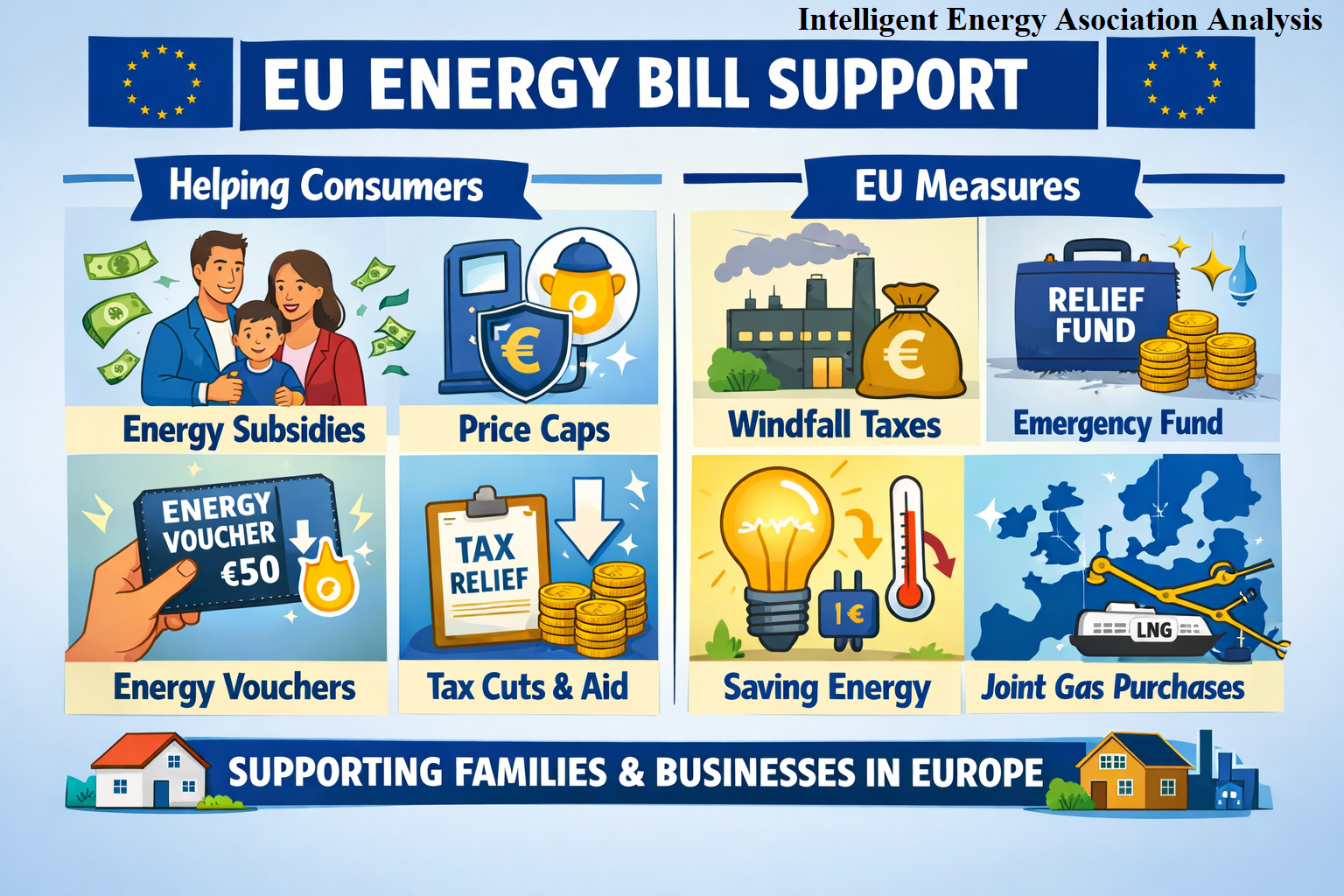 <strong>Schemele de sprijin pentru populație la gaze și energie electrică în UE, în anul 2026</strong>
