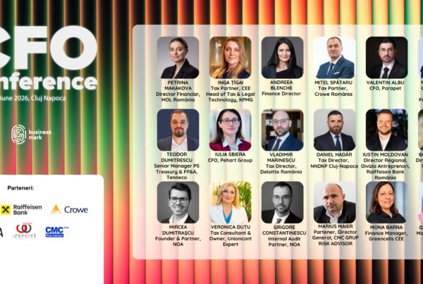 Banner all speakers CFO Cluj romania durabila