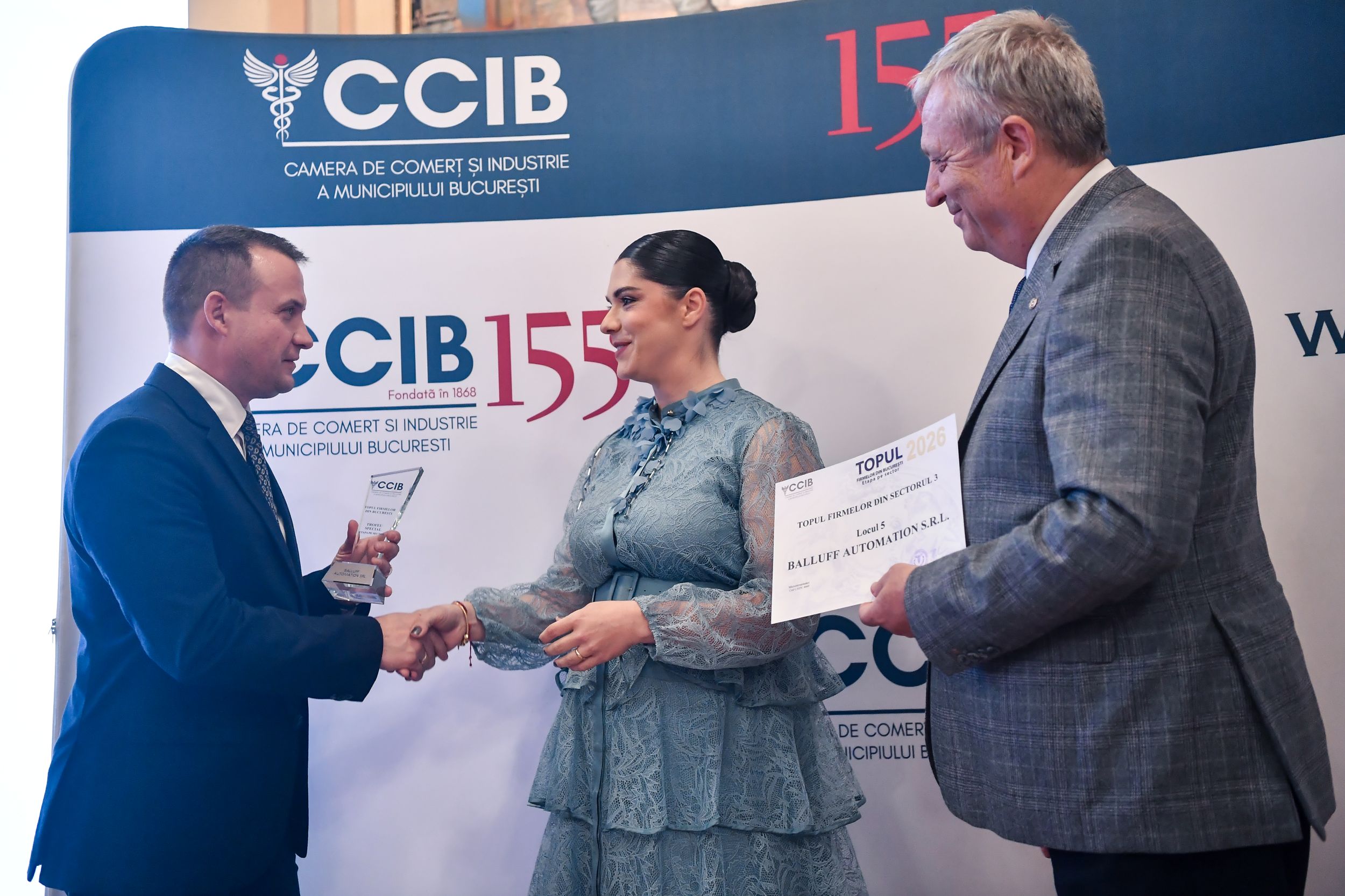 <strong>CCIB a premiat performanța companiilor din sectoarele 3 și 4 ale Capitalei</strong>