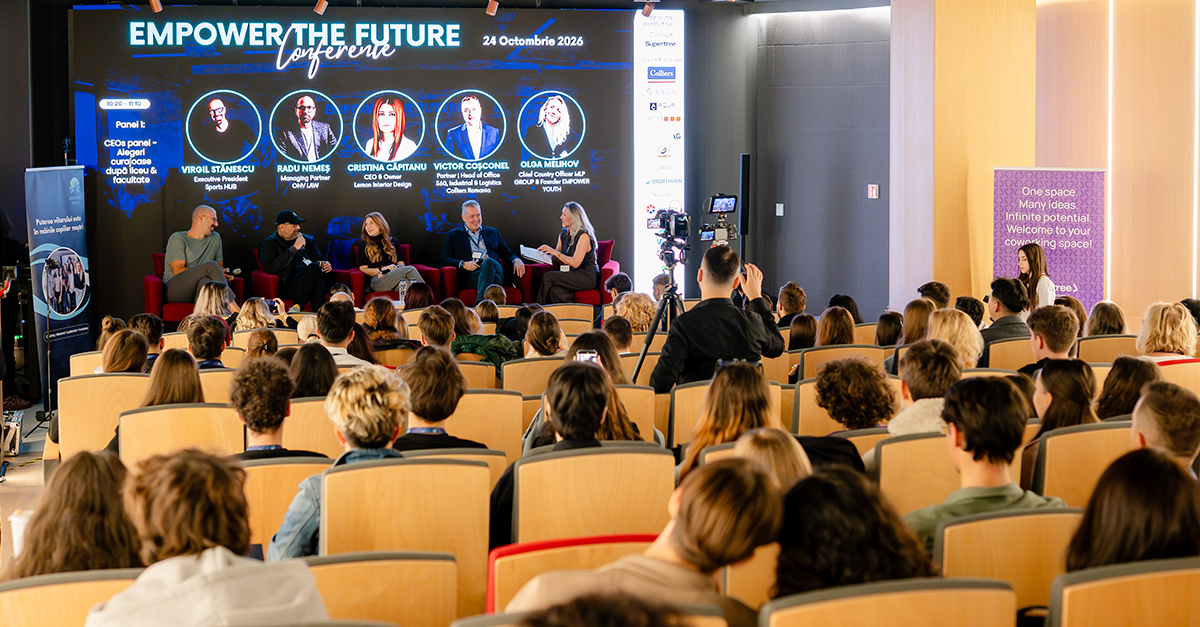 <strong>Tineri, antreprenori și lideri de business, reuniți la cea de-a doua ediție „Empower the Future”. Principalele concluzii ale conferinței</strong>